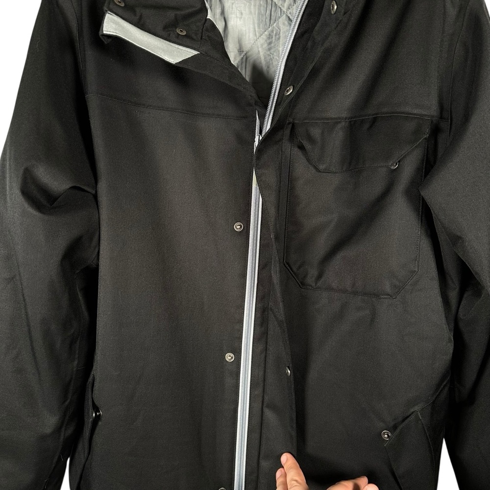 Under Armour Infrared Men’s Medium Parka Black Gray Winter Skiing Outdoor Arctic - Picture 6 of 14